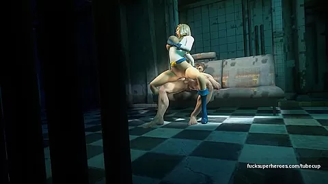 Powergirl tames the beast