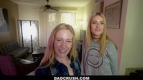 DadCrush - Hot and Horny teens 18+ Suck A Big Dick Step daddy