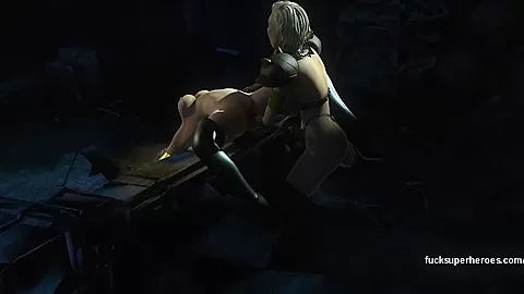Vampirella gets naughty with the Big titty Mistress