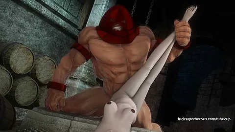 Thor and the Sexy Domino - Let's bust some nuts