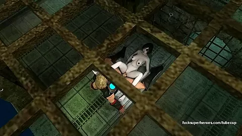 Thor and the Sexy Domino - Let's bust some nuts