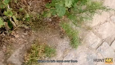 HUNT4K. Nice Letna Garden services stranger and gets paid for it