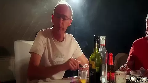 Debauched 21 Teeny Gangbangs Six Gambling Oldmen 6 Min