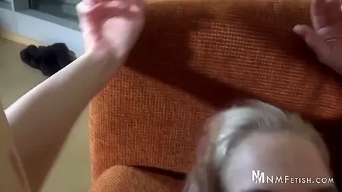 Nestys Petite Feet Licked Clean 2 With On The Couch
