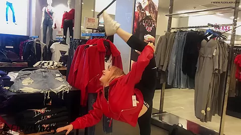 Shopping In Anna Style - Watch4Fetish
