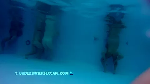 They Pretend They Are Just Talking While Fucking Underwater