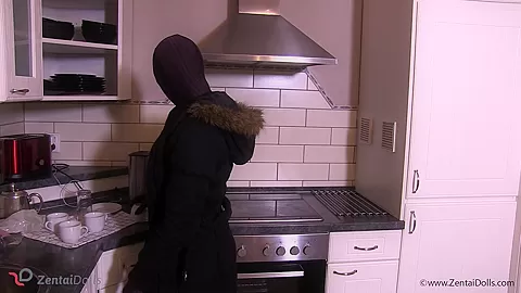 Alone In The Kitchen - Watch4Fetish