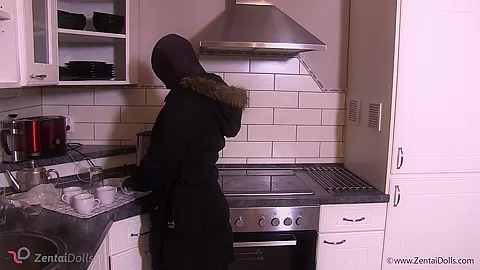 Alone In The Kitchen - Watch4Fetish