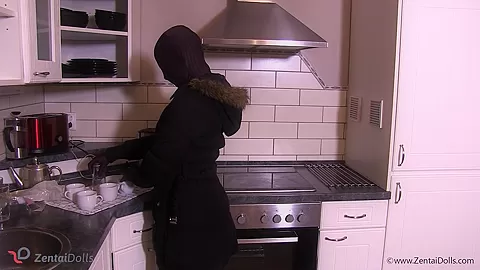 Alone In The Kitchen - Watch4Fetish