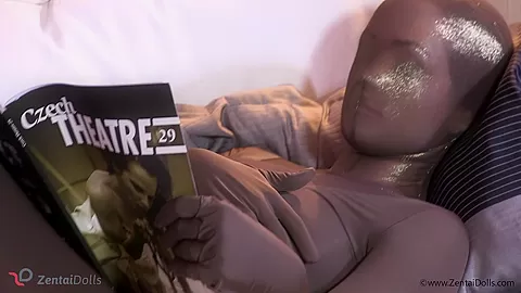 First Time In Zentai Fetish - Watch4Fetish