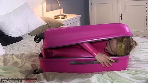 Tanja In Tight Pink Latex - Watch4Fetish