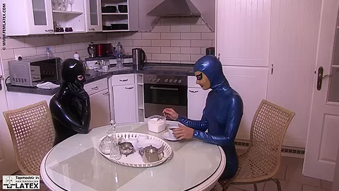 A Latex Breakfast - Watch4Fetish