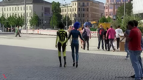 Crazy Models In Full Body Spandex - Watch4Fetish