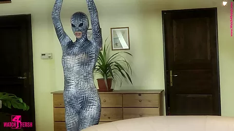 Big Breasts Wrapped In Sexy Tight Spandex - Watch4Fetish