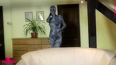 Big Breasts Wrapped In Sexy Tight Spandex - Watch4Fetish