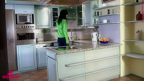 Pornstar Terezza In A Tight Latex Catsuit - Watch4Fetish