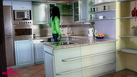 Pornstar Terezza In A Tight Latex Catsuit - Watch4Fetish