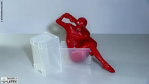 Contortion In Latex - Watch4Fetish