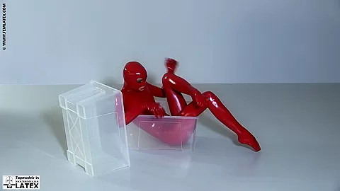 Contortion In Latex - Watch4Fetish