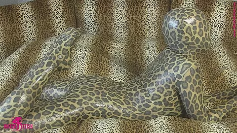 Snake Woman In Spandex Catsuit - Watch4Fetish