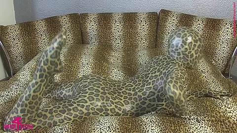 Snake Woman In Spandex Catsuit - Watch4Fetish