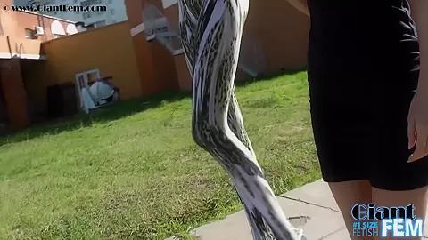 Big And Small In Public - Watch4Fetish
