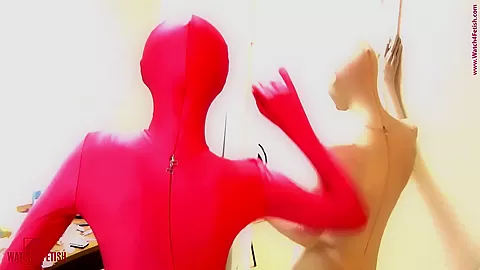 Lesbian Dreams In Zentai - Watch4Fetish
