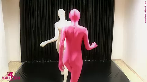 Lesbian Dreams In Zentai - Watch4Fetish