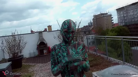 Wrapped In Zentai - Watch4Fetish
