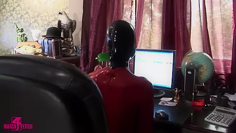 Office Work In Latex - Watch4Fetish
