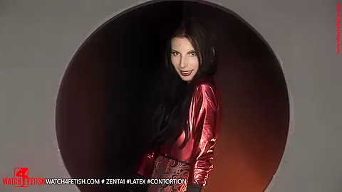 Strip In A Zentai Catsuit - Watch4Fetish