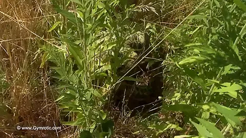 Strange Flexible Being In Nature - Watch4Fetish