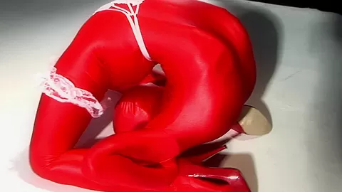 Red Zentai - Watch4Fetish