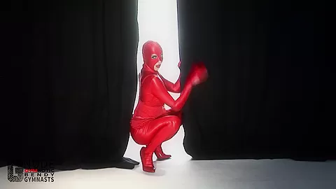 Red Zentai - Watch4Fetish