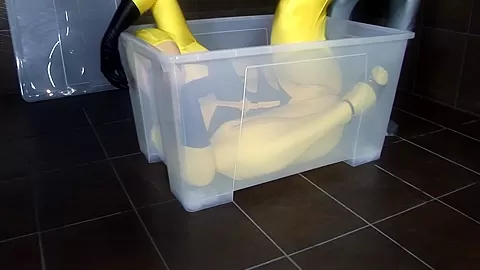 Flexible Gift In Spandex - Watch4Fetish