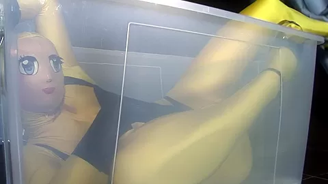 Flexible Gift In Spandex - Watch4Fetish