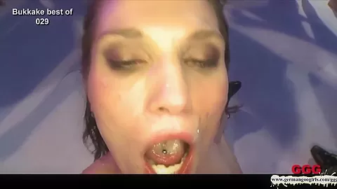 Fabulous pornstar in Best Gangbang, Bukkake sex scene