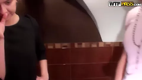 Hot blondie Yuki getting fucked in a public place to earn some money