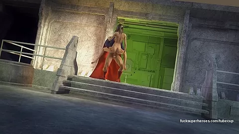 Superman and the sexy slutty big titty betty