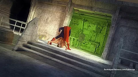 Superman and the sexy slutty big titty betty