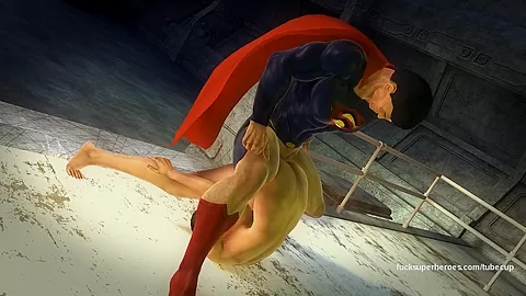 Superman and the sexy slutty big titty betty