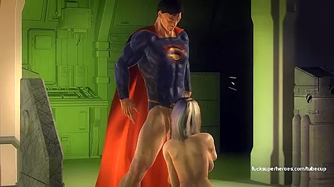 Superman and the sexy slutty big titty betty