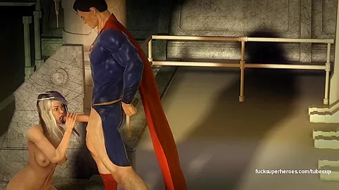 Superman and the sexy slutty big titty betty