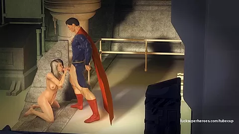 Superman and the sexy slutty big titty betty