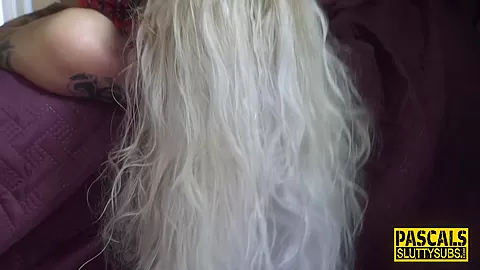 Squirting busty real sub