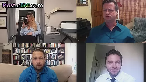 Masturb office MILF toys pussy on webcam for her viewers