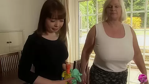 Horny Husband And The Cleaner