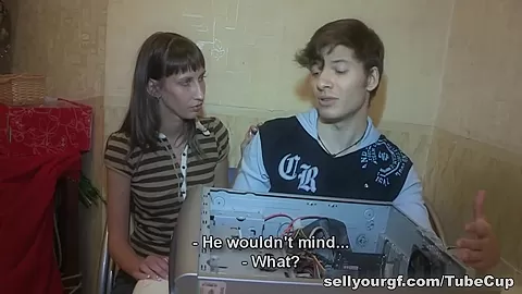 Tight pussy buys new PC