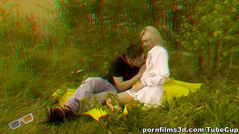 Couple in a meadow