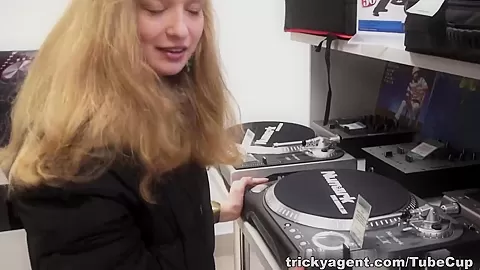 Her first porn casting movie